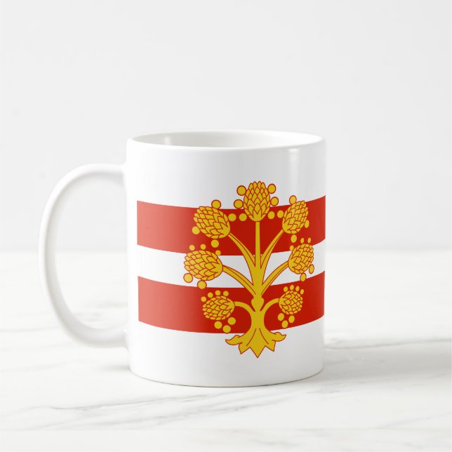 Taza De Café Bandera de Westmorland (Izquierda)