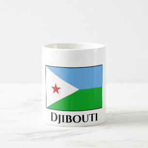 Taza De Café Bandera de Yibuti