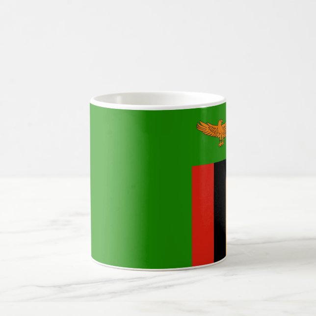 Taza De Café Bandera de Zambia (Centro)