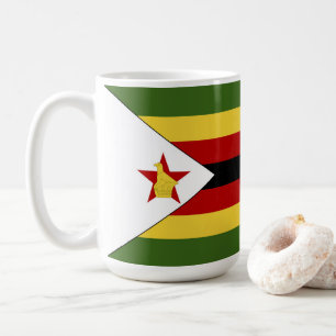 Taza De Café Bandera de Zimbabue