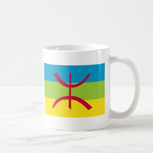 Taza De Café Bandera del Berber (Derecha)
