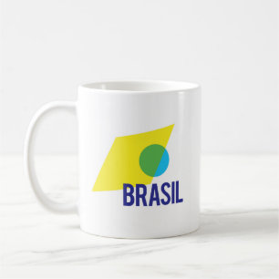 Taza De Café Bandera del Brasil