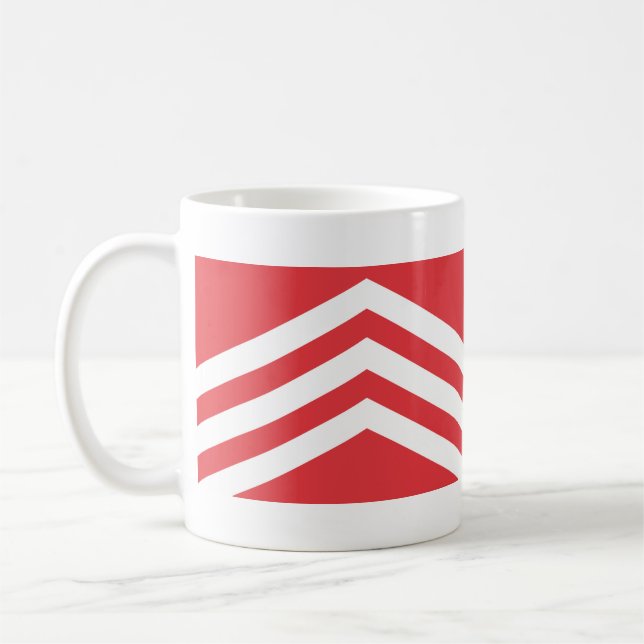 Taza De Café Bandera del café de Glamorgan Mug (Izquierda)