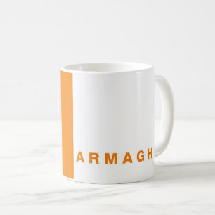 Taza De Café Bandera del condado de Armagh símbolo irlandés del