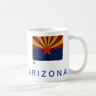 TAZA DE CAFÉ BANDERA DEL ESTADO DE ARIZONA