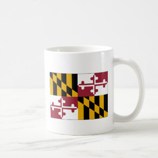 Taza De Café Bandera del estado de Maryland