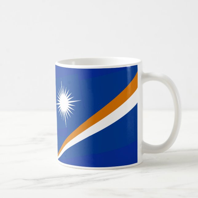 Taza De Café Bandera del Fiesta del mandato nacional Café cerám (Derecha)