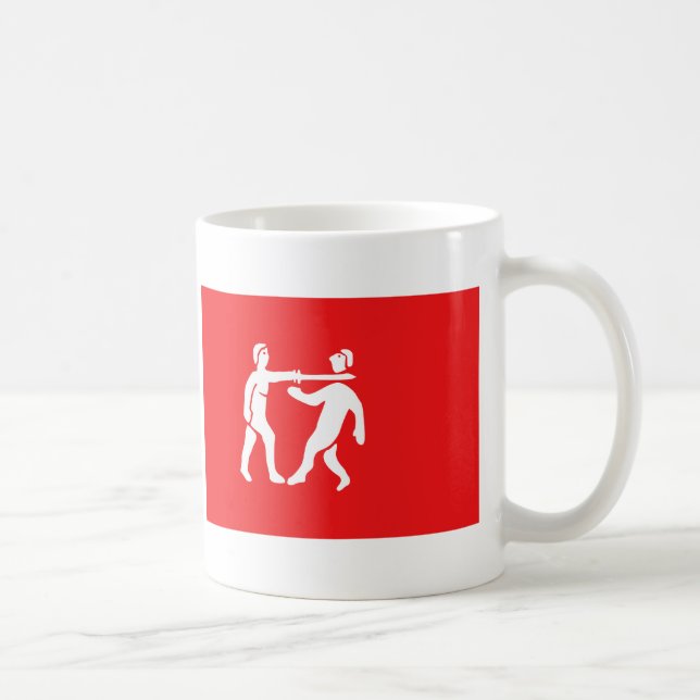 Taza De Café Bandera del imperio de Benin (Derecha)