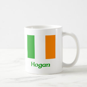 Taza De Café Bandera del irlandés del Hogan