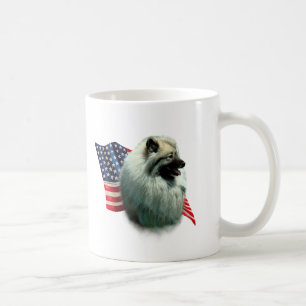 Taza De Café Bandera del Keeshond