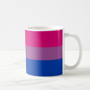 Taza De Café Bandera del Orgullo Bisexual