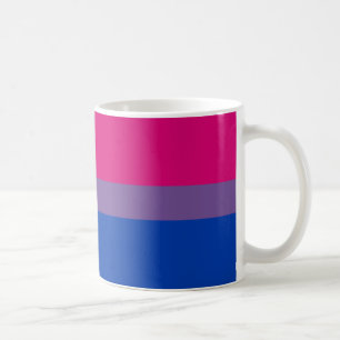 Taza De Café Bandera del Orgullo Bisexual