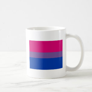 Taza De Café Bandera del Orgullo Bisexual