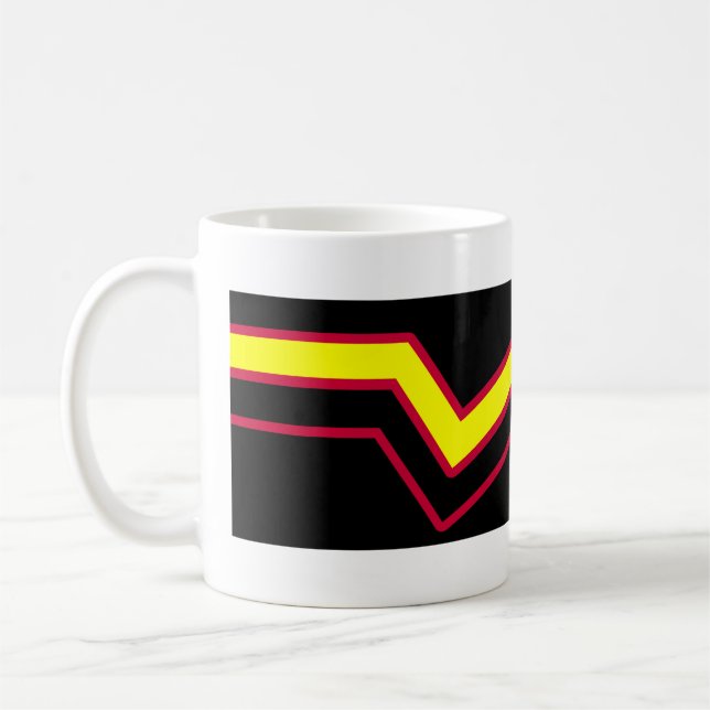 Taza De Café Bandera del Orgullo de Goma / Látex (Izquierda)