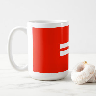 Taza De Café Bandera del Orgullo de la Igualdad