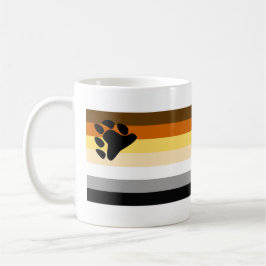 Taza De Café Bandera del Orgullo de Osos