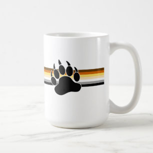 Taza De Café Bandera del Orgullo del Oso