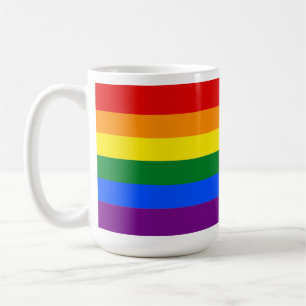 Taza De Café Bandera del orgullo gay LGBTQ