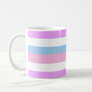 Taza De Café Bandera del Orgullo Intersexual