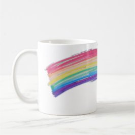 Taza De Café Bandera del Orgullo Iris