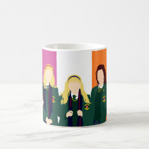 Taza De Café Bandera del Orgullo Lesbiano Chicas Derry