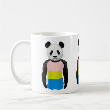 Bandera del orgullo pansexual Panda Bear