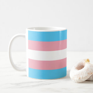 Taza De Café Bandera del Orgullo Transgénero