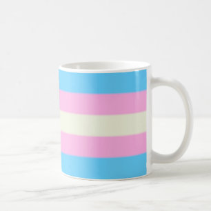 Taza De Café Bandera del orgullo transgénero caído