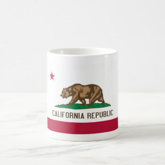 Taza De Café Bandera del Oso de la República de California: Cal