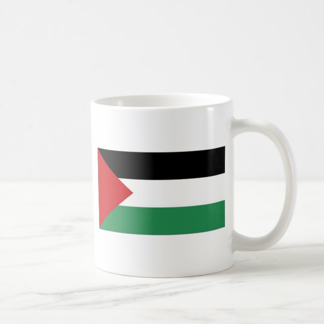 Taza De Café Bandera del palestino de Palestina (Derecha)