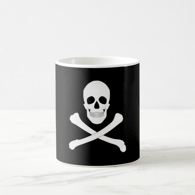 Taza De Café Bandera del pirata (Jolly Roger) (Centro)