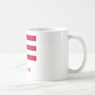 Taza De Café Bandera del puertorriqueño de Ramos