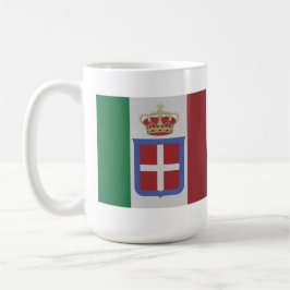 Taza De Café bandera del Reino de Italia