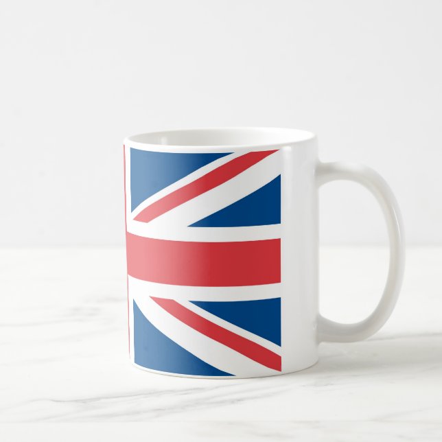 Taza De Café Bandera del Reino Unido (Derecha)