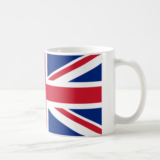 Taza De Café Bandera del Reino Unido (Derecha)