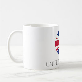 Taza De Café Bandera del Reino Unido Café Mug