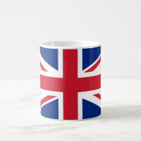 Bandera del Reino Unido Mug