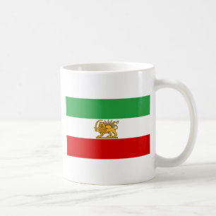 Taza De Café Bandera del Shah de 1964-1980) شیروخورشی