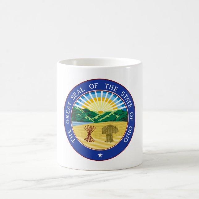 Taza De Café Bandera del símbolo de la república de América del (Centro)