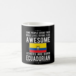Taza De Café Bandera ecuatoriana Patrimonio ecuatoriano Raíces