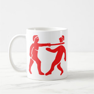 Taza De Café Bandera / Emblema del Imperio de Benín