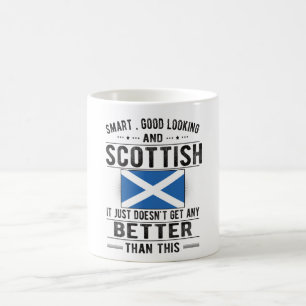 Taza De Café Bandera escocesa Patrimonio escocés Raíces escoc