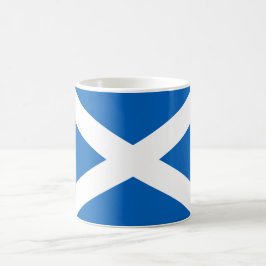 Taza De Café Bandera escocesa (Saltire) (Bandera escocesa)