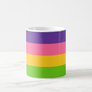 Taza De Café Bandera espáfica (Amor Lesbiano) (LGBT)