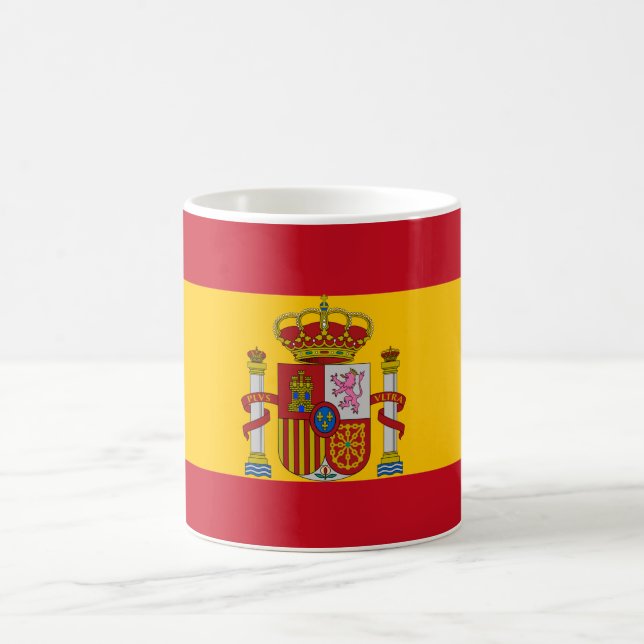 Taza De Café Bandera española (Centro)