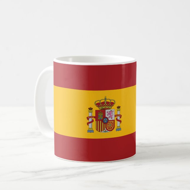 Taza De Café Bandera española (Anverso izquierdo)