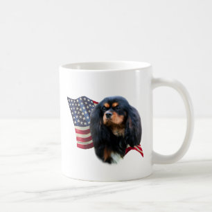 Taza De Café Bandera española del Rey Cavalier