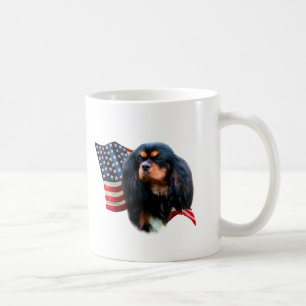 Taza De Café Bandera española del Rey Cavalier