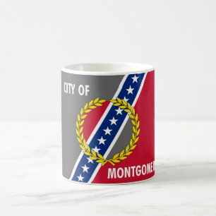 Taza De Café Bandera Estados Unidos América de Alabama de la