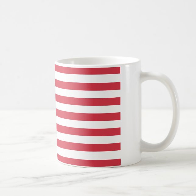 Taza De Café Bandera estadounidense (Derecha)